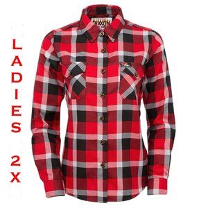 DIXXON - MR. HORSEPOWER 2.0 FLANNEL - WOMENS 2X
